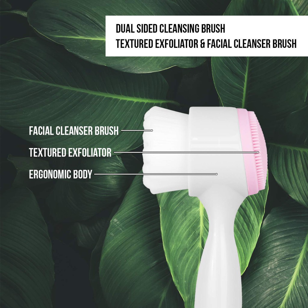 Lindo - Cọ rửa mặt Lindo Cleansing Brush - 2-in-1 Facial Cleanser