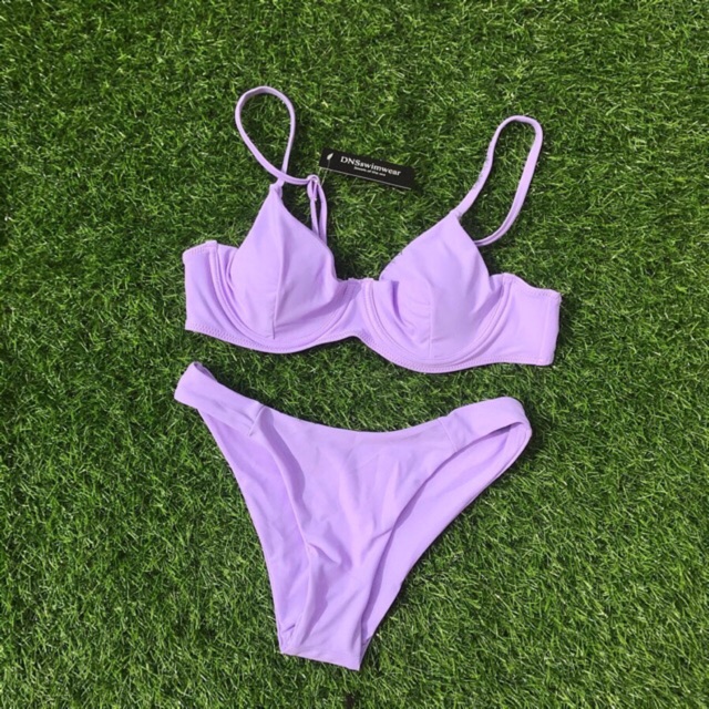 Bikini tím nâng ngực (Elsa)