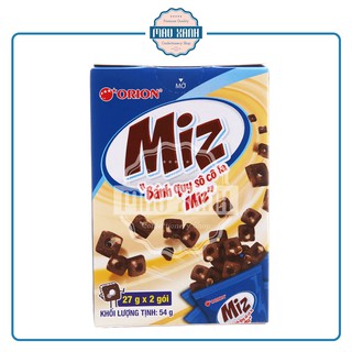 Bánh Quy Socola Miz Orion 54g (bánh ăn sáng, bánh cho bé)