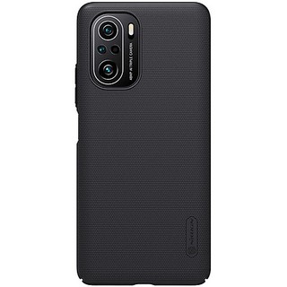 Ốp lưng Nillkin sần cho Xioami Redmi K40, K40 Pro, K40 Pro+, Poco F3, Mi 11i nhựa cứng chống vân tay - Tặng Giá Đõ