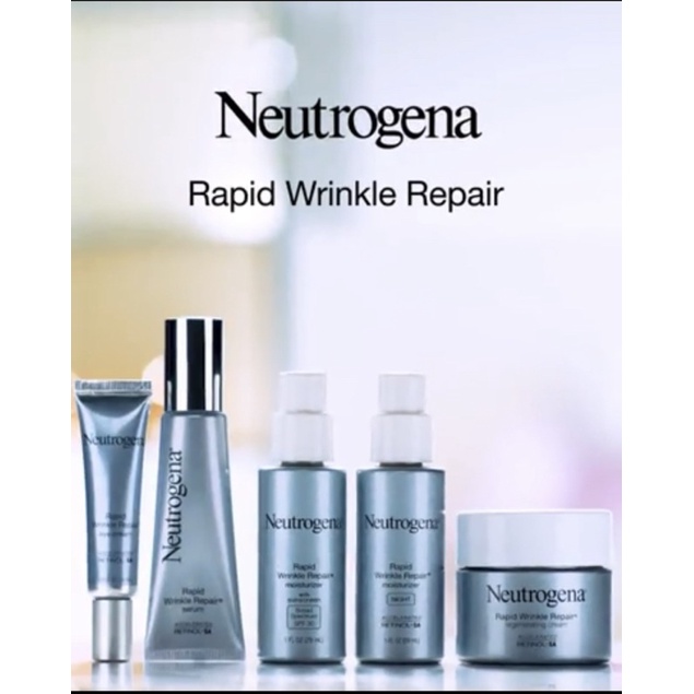 Kem dưỡng ban ngày Neutrogena Rapid Wrinkle Repair Retinol Moisturizer SPF30