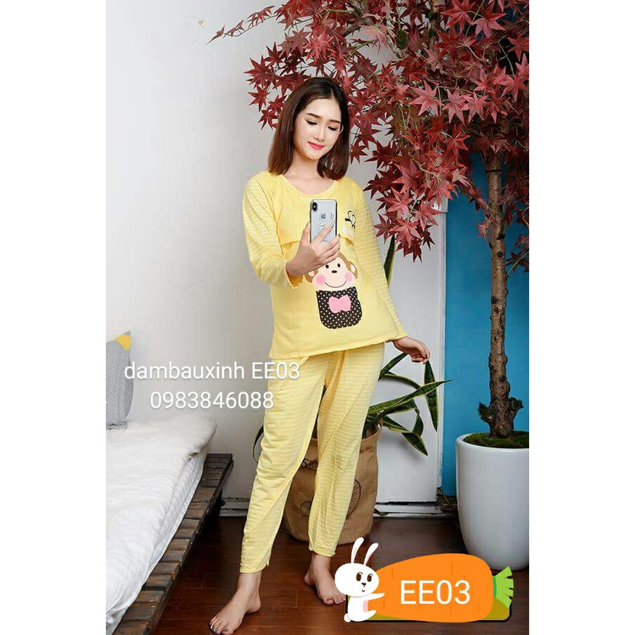 Bộ đồ bầu mặc nhà kết hợp sau sinh EE3079