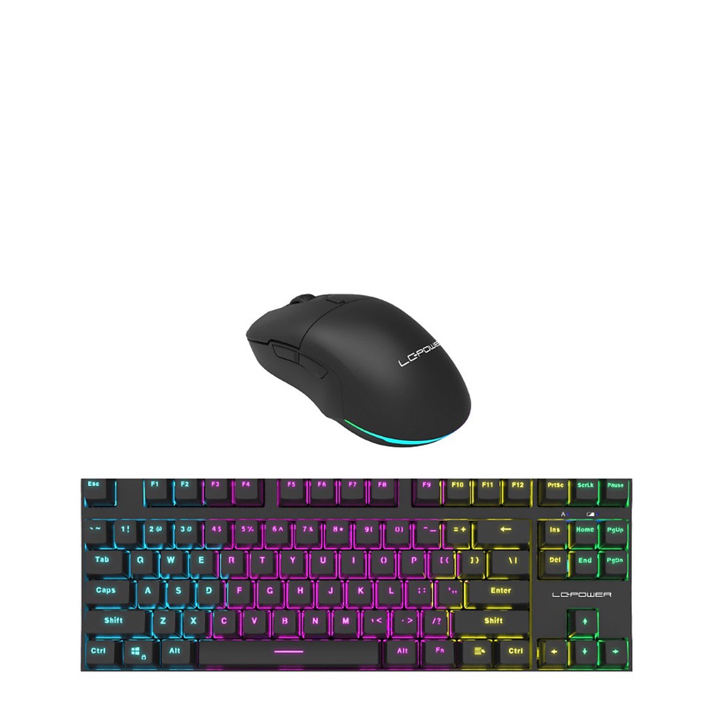 Bộ Bàn phím + chuột không dây máy tính Gaming LC Power
