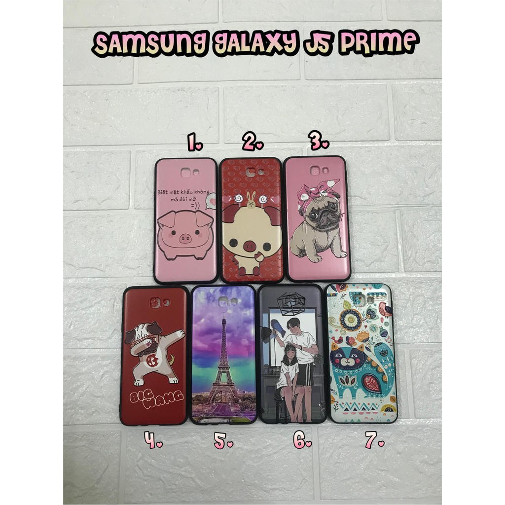 ỐP LƯNG THỜI TRANG CHO SAMSUNG J5 PRIME
