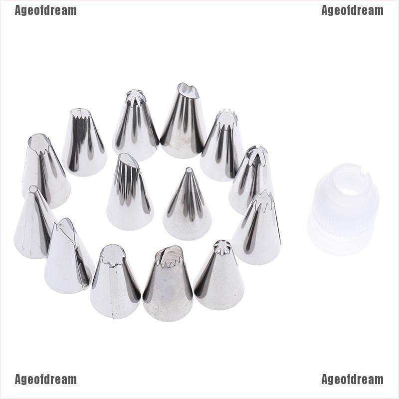 Set 16 Dụng Cụ Trang Trí Bánh Kem Diy | BigBuy360 - bigbuy360.vn