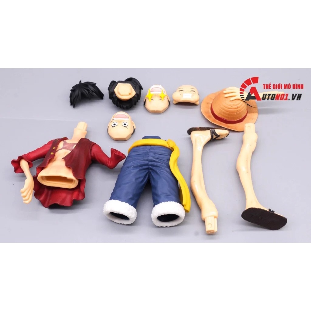MÔ HÌNH NHÂN VẬT FIGURE ONE PIECE MONKEY D. LUFFY GEAR 4 - KATAKURI 27CM - LUFFY WANNO 23CM -  LUFFY 32CM