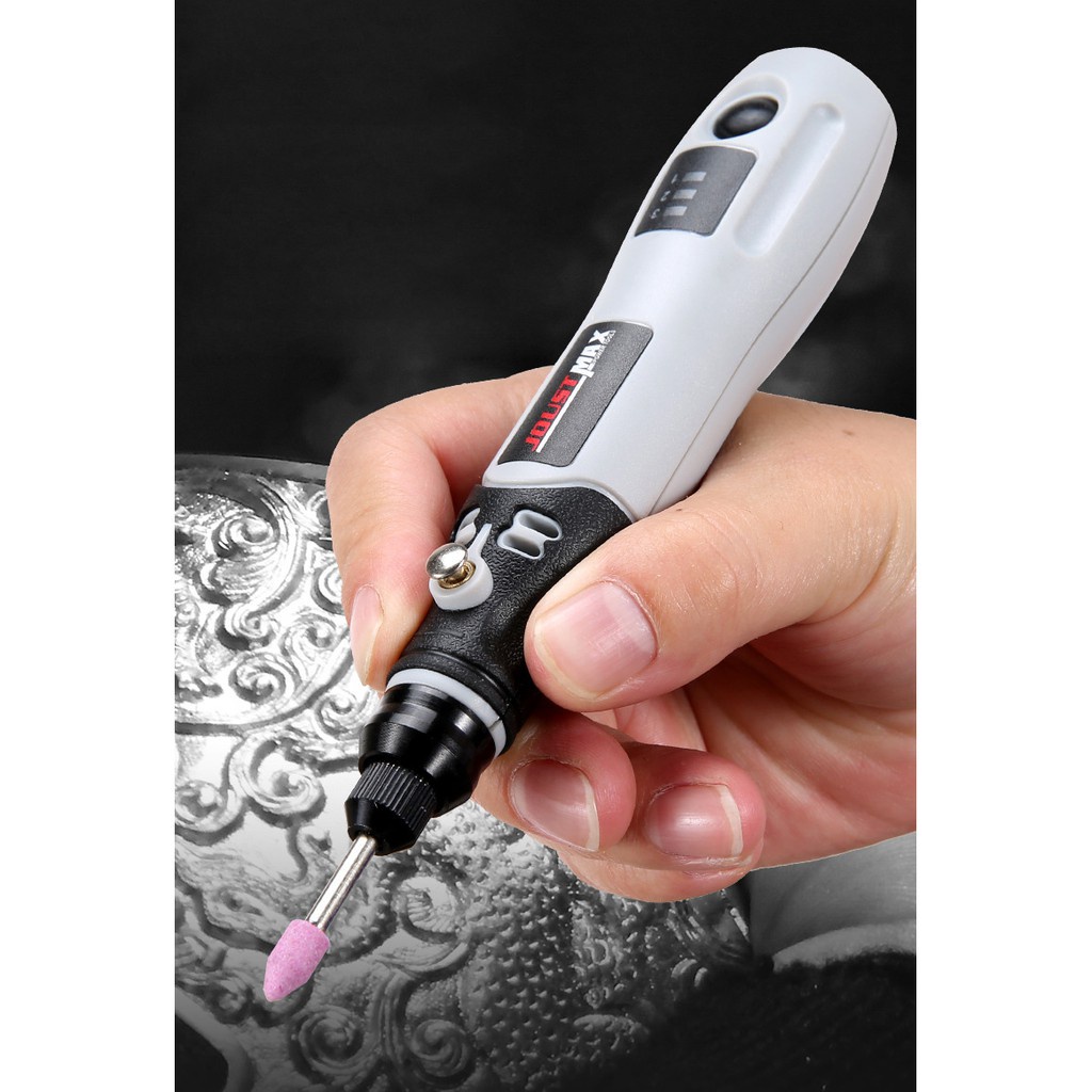 Máy mài mini sử dụng pin sạc,chỉnh được 5 cấp tốc độ,hàng chính hãng