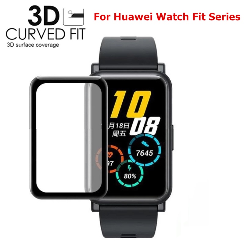 Kính Cường Lực Mềm 3D HD Bảo Vệ Màn Hình Đồng Hồ Huawei Watch Fit / Fit 2 / Fit Mini / Fit New / Honor Watch ES