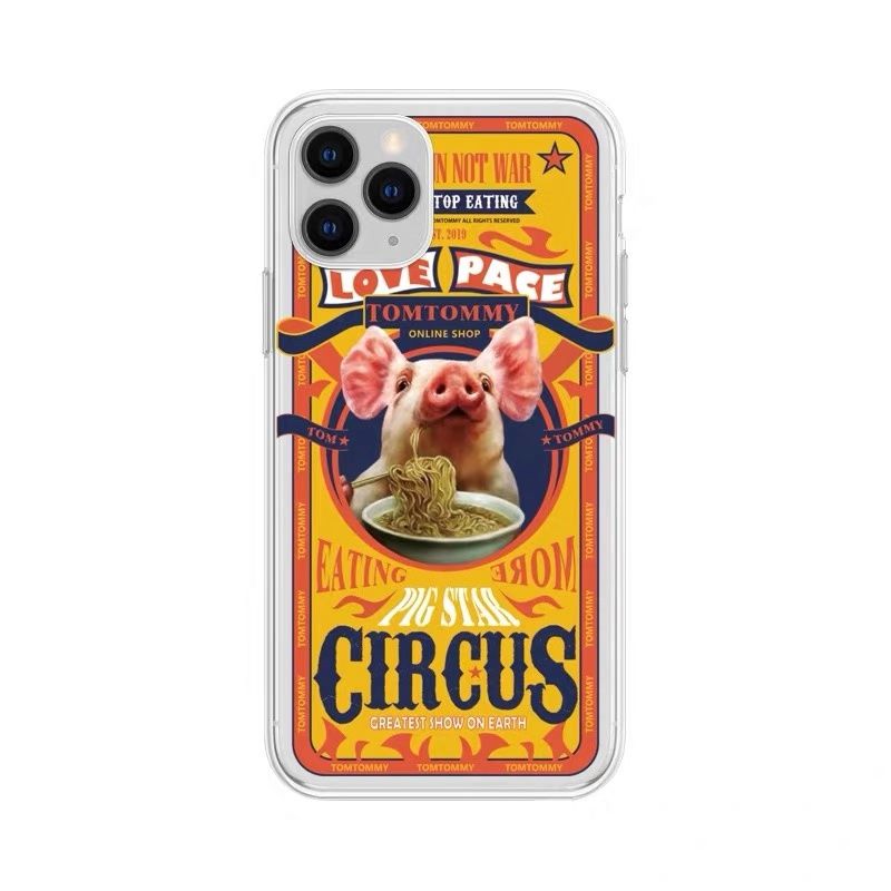 Ốp điện thoại in hình hoạt hình chống rơi vỡ cho iPhone 11 7 8 6 plus | BigBuy360 - bigbuy360.vn