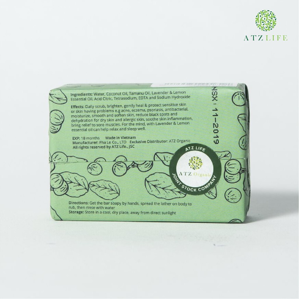 Xà phòng mù u Cam Sả (Lemongrass & Orange)  ATZ Healthy Life 100g | BigBuy360 - bigbuy360.vn