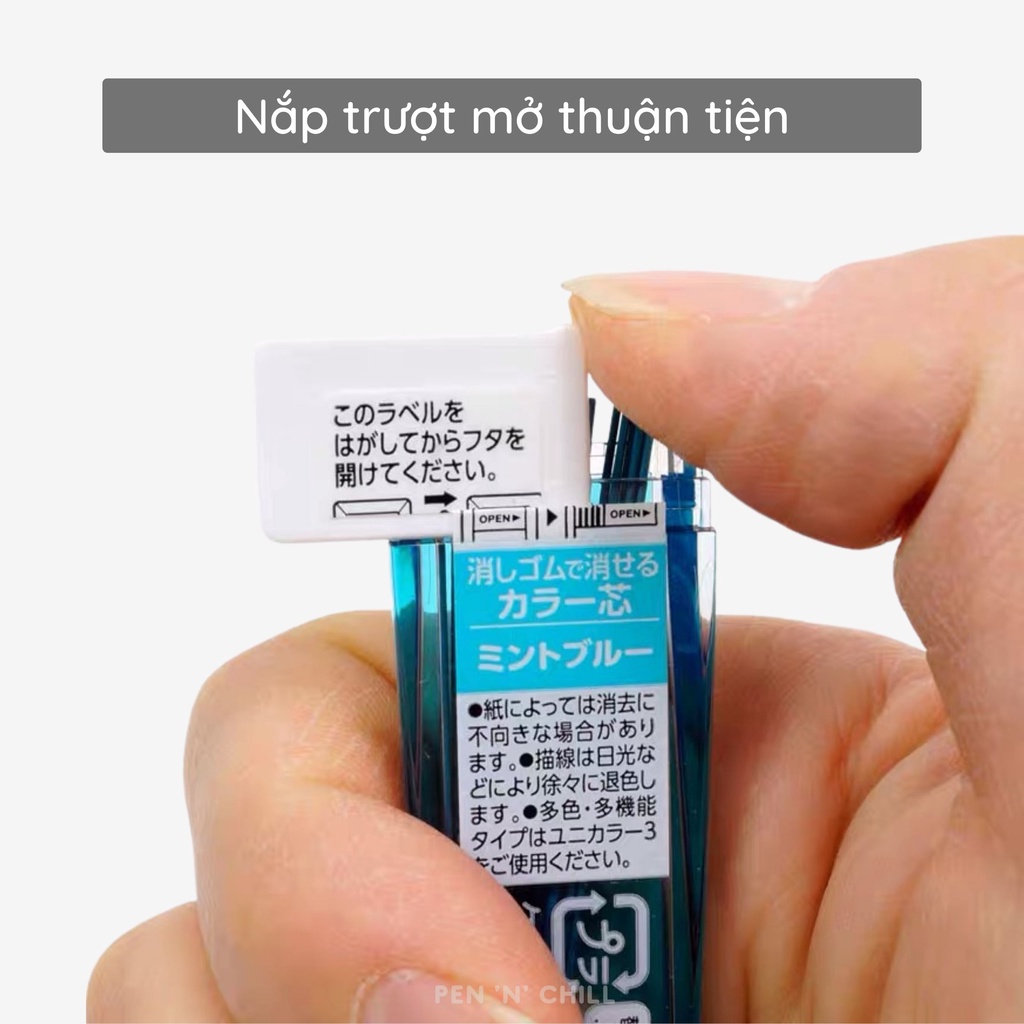 Ngòi chì màu Uni Nano Dia Color 0.5mm