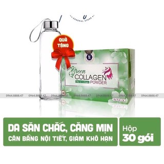 Diệp lục collagen + bình