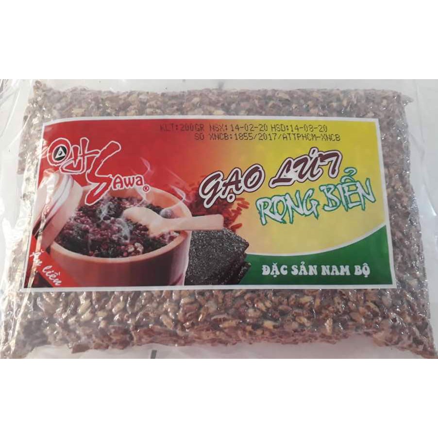 Cốm Gạo Lứt Rong Biển Gói 200g