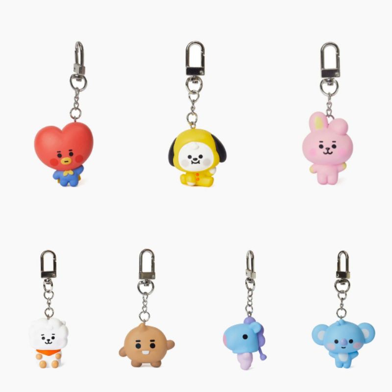 CÓ SẴN MÓC KHÓA KEYRING BT21 BABY RJ