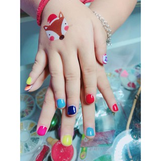 SET SƠN MÓNG TAY AN TOÀN CHO BÉ