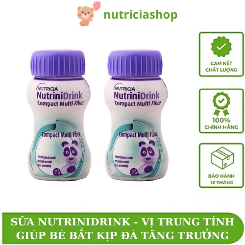 Sữa Nutricia Nutrinidrink chai nước 125ml