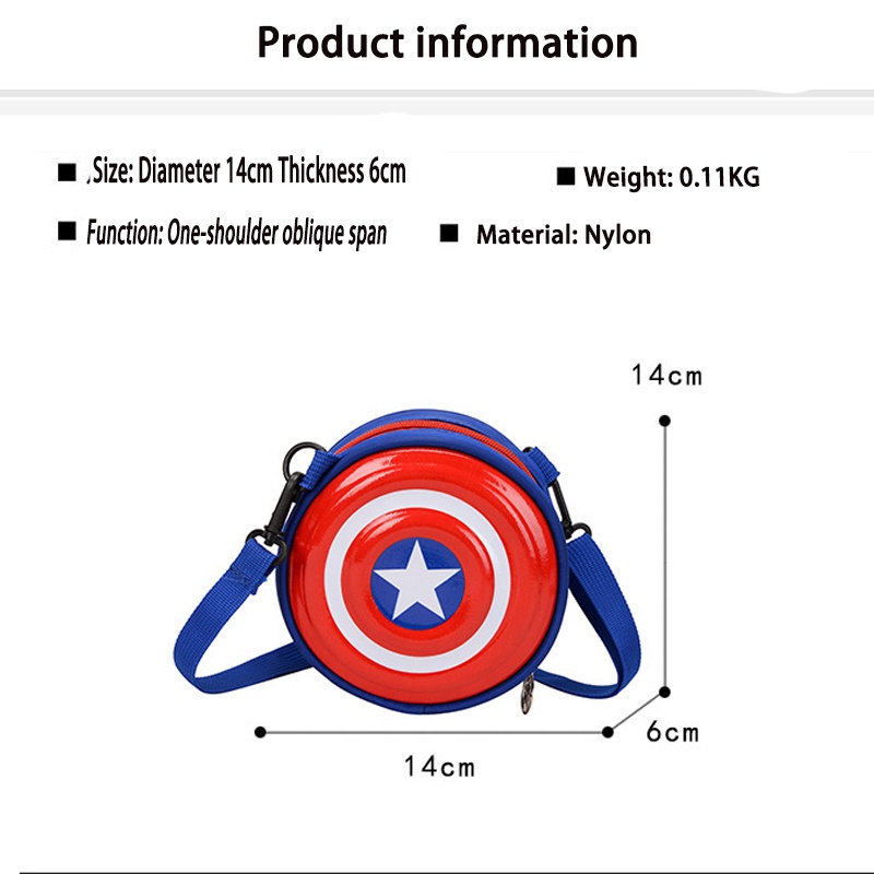 Túi Đeo Chéo Hình Người Nhện Marvel Đáng Yêu Thời Trang Cho Trẻ Em