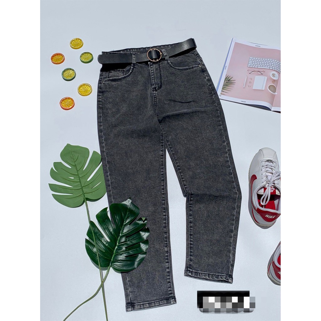 [BIGSIZE 60kg-90kg] Quần jean nữ skinny SIZE ĐẠI lưng cao, vải dày dặn co dãn mạnh dành cho người béo 2884
