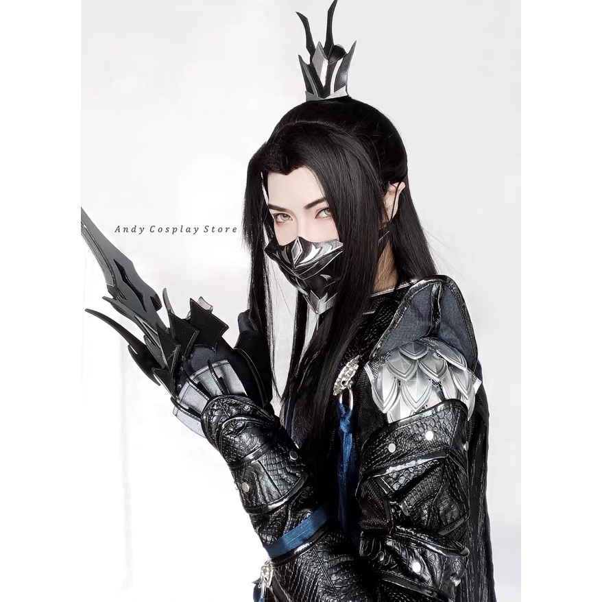 [CÓ SẴN] Tóc giả/ Wig teen nam dài cổ trang Manreally