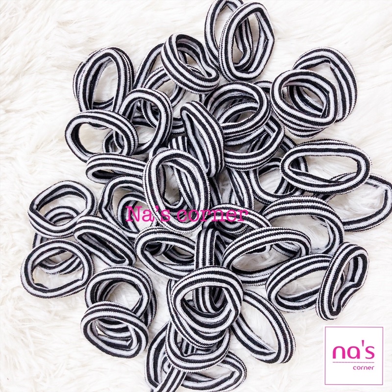 Thun len cột tóc nữ dễ thương