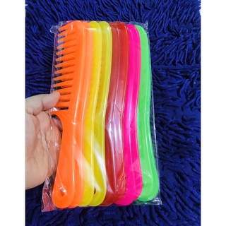 🏵Set 10 Lược Răng Thưa, cho Tóc Uốn, Tóc sơ rối (Dài 20cm)
