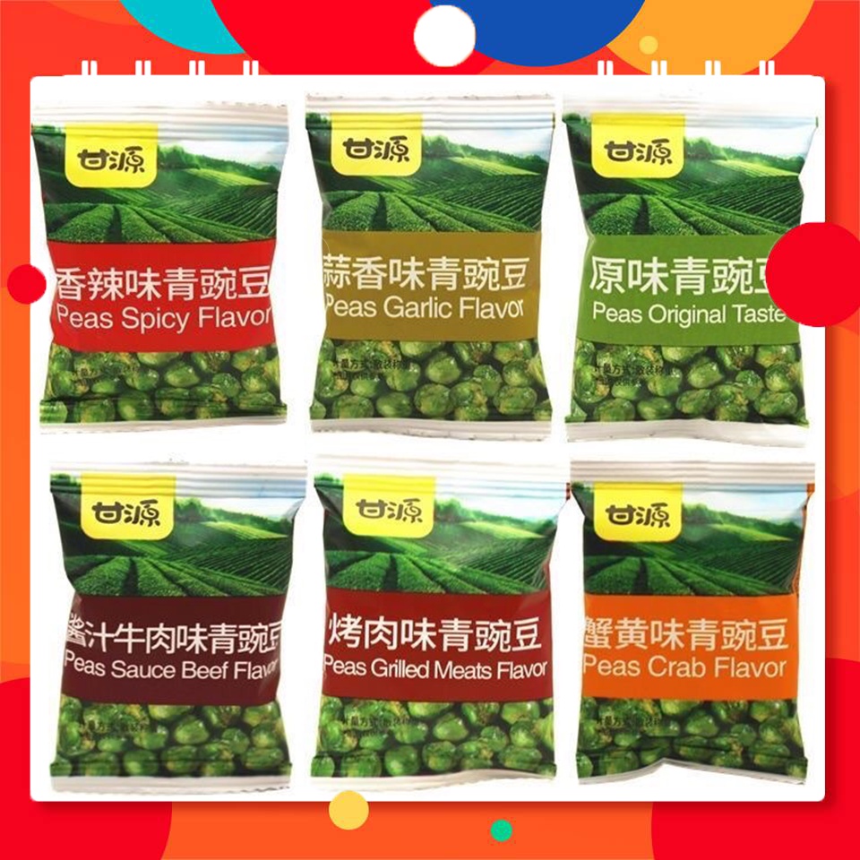 Hạt đậu Hà Lan tẩm vị sấy giòn siêu ngon