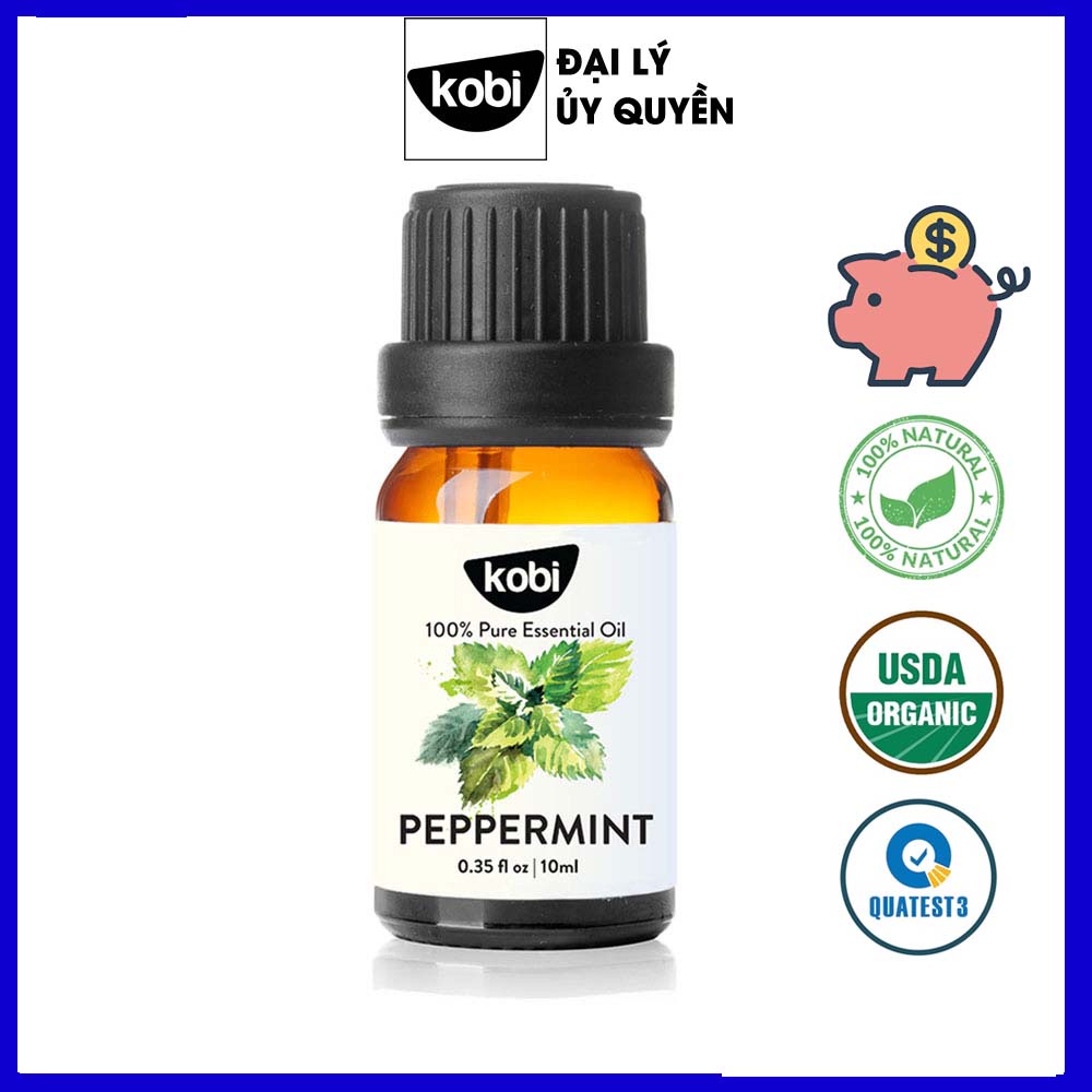 Tinh dầu bạc hà kobi peppermint essential oil - 10ml