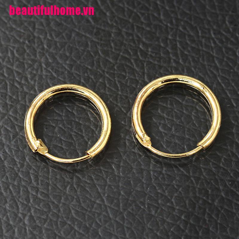 Khuyên Tai / Mũi / Môi Bằng Bạc Sterling Màu Vàng 2016