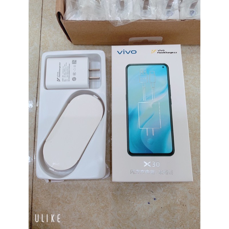 bộ củ cáp full box vivo x30 sạc nhanh 33w cáp type c