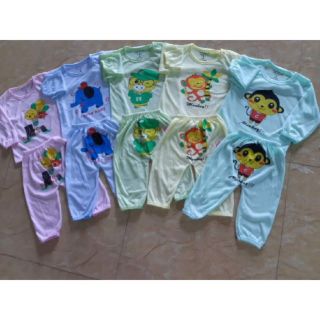 Set 5 bộ carter dài tay cho bé