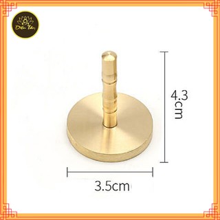 Dụng cụ xông trầm - Khuôn tạo mặt phẳng trầm bột, bột dẫn lửa