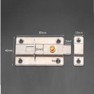 chốt cửa bấm inox