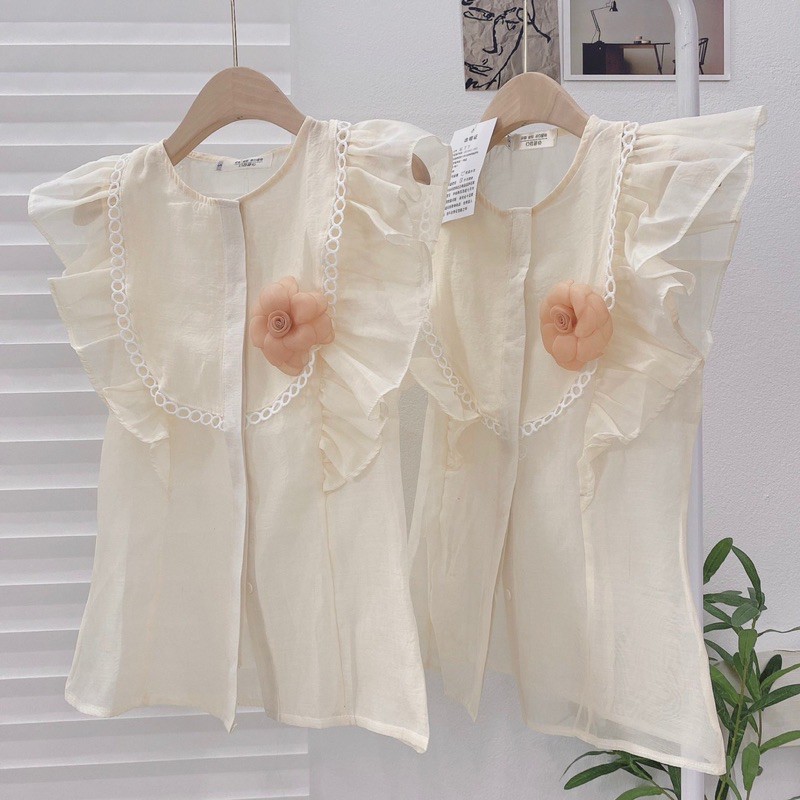 Sơ mi hoa trà dành cho nữ | BigBuy360 - bigbuy360.vn