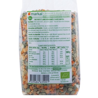 Đậu hà lan hữu cơ 500g (Đức - Pháp)