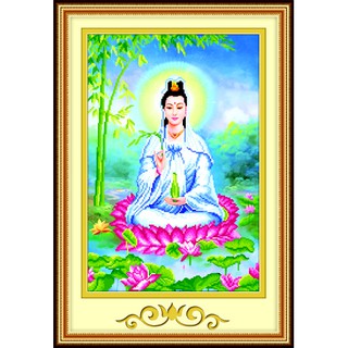 Tranh đính đá Ailuo Mẹ Quan Âm 77438