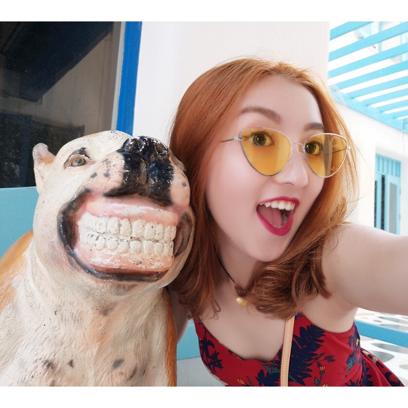 [GIÁ SỈ] MẮT KÍNH THỜI TRANG MẮT MÈO M92 GỌNG KIM LOẠI GỌNG XẾCH RETRO HARA HOT TREND | BigBuy360 - bigbuy360.vn