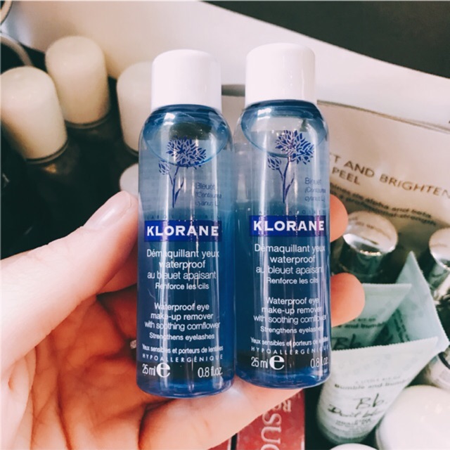 klorane eye makeup remover
