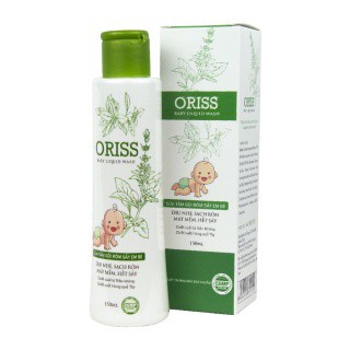 Sữa Tắm Rôm Sẩy ORISS - Giúp giảm rôm sẩy, làm mát da, dưỡng ẩm, kháng khuẩn cho da (Chai 150ml)