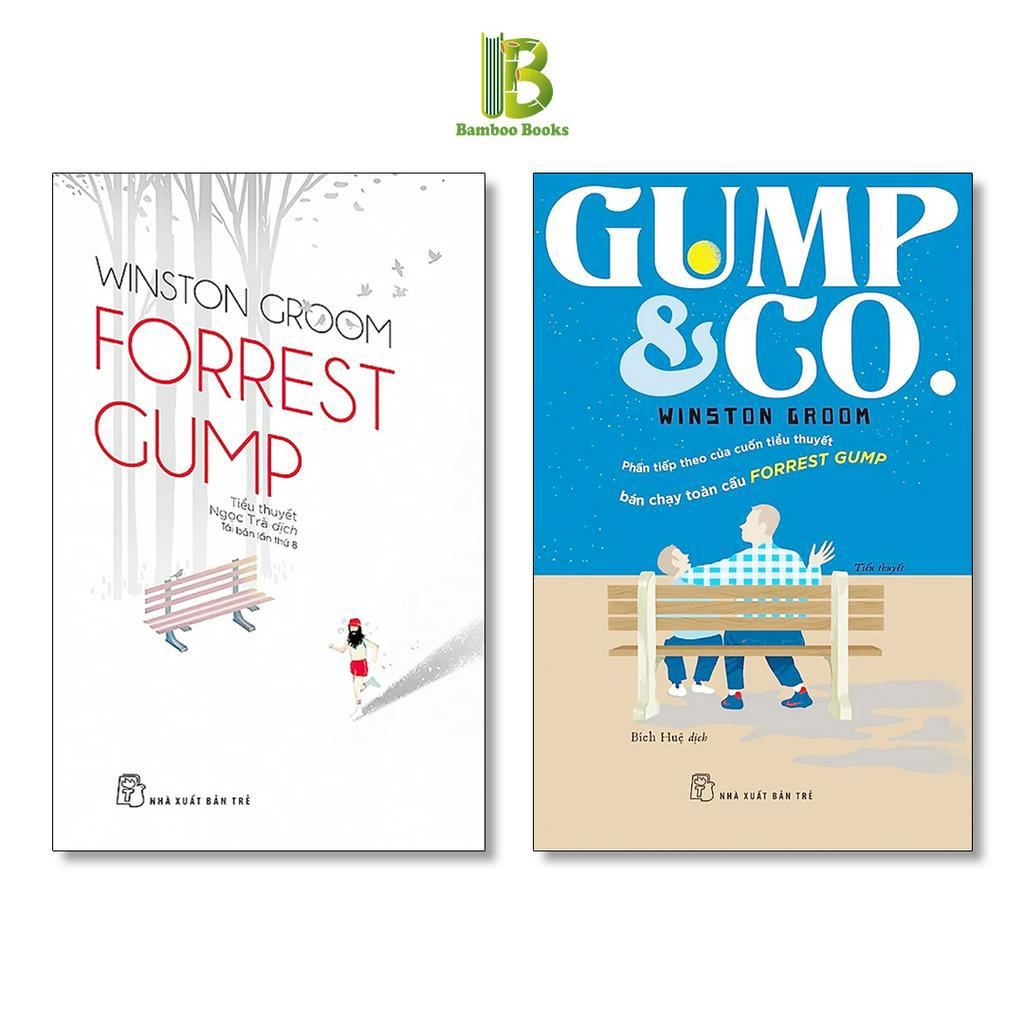 Sách - Combo 2 Tác Phẩm Của Winston Groom: Forrest Gump + Gump & Go - NXB Trẻ