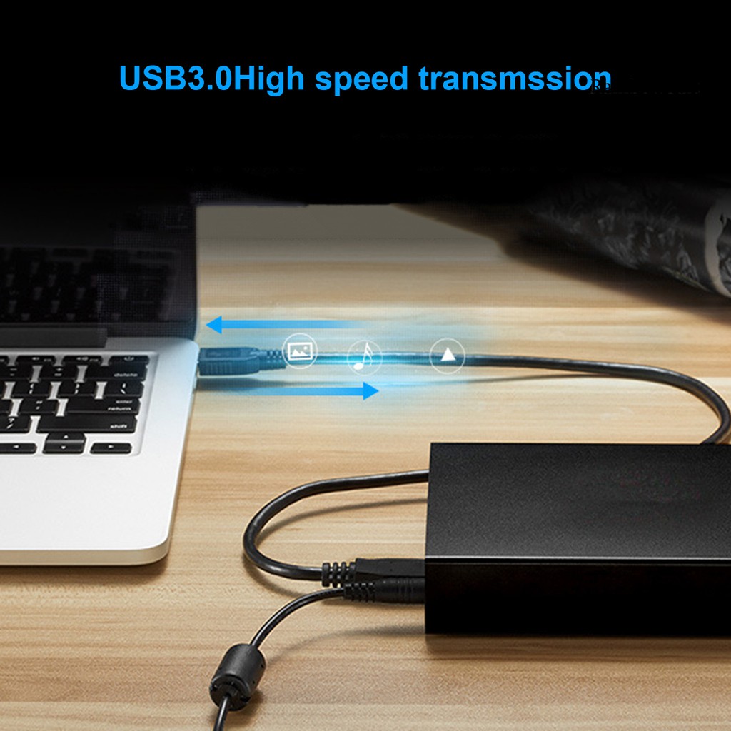 Hộp Đựng Ổ Cứng Ngoài Usb 3.0 5gbps Sata Cho Laptop / Pc