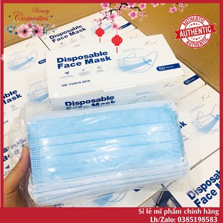 Khẩu trang y tế kháng khuẩn cao cấp disposable face mask