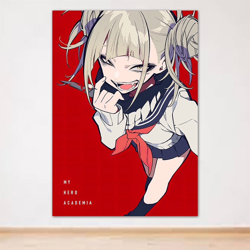 Tranh Dán Tường Áp Phích Anime My Hero Academia Decal Poster Trang Trí Phòng Ngủ Phòng Làm Việc Khổ A3