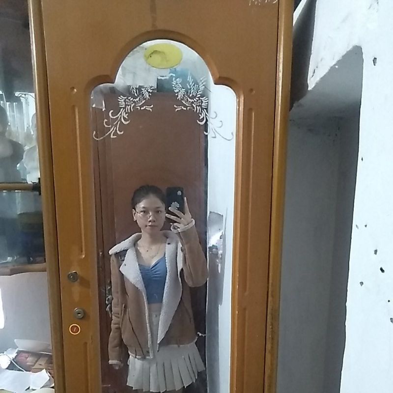 áo khoác da lộn pass hàng của hàn