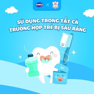 Nước súc miệng HMU dành cho trẻ em Fluor – Kid