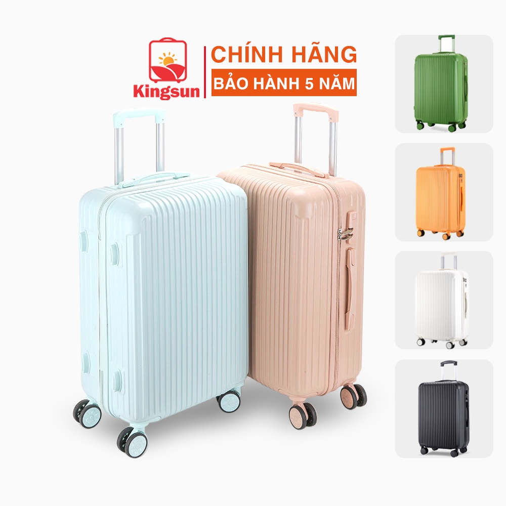 Vali du lịch Kingsun vali kéo Size20/24inch KST02/155 Cao Cấp bảo hành 5 năm