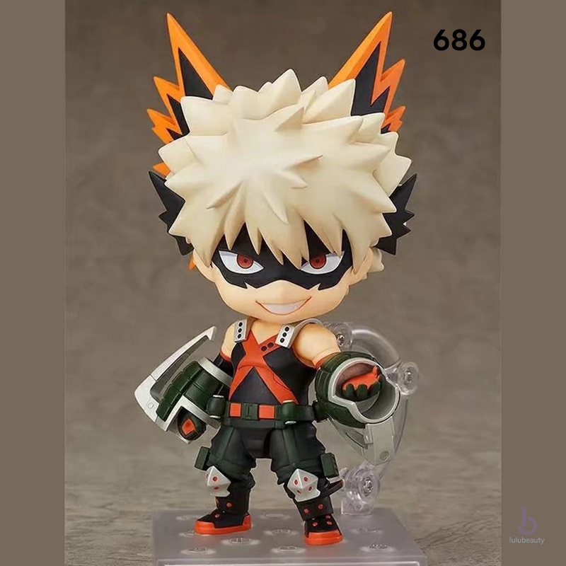 Mô hình trang trí Nendoroid hình nhân vật anime My Hero Academia nhiều kiểu dáng tùy chọn cao 10cm