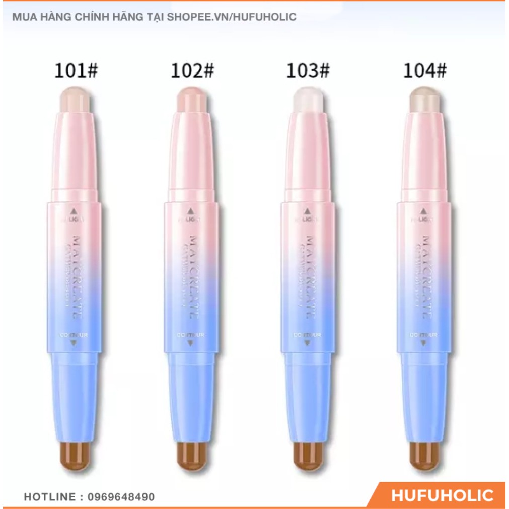 MAYCREATE - Bút tạo khối 2 đầu Highlight Contour | BigBuy360 - bigbuy360.vn