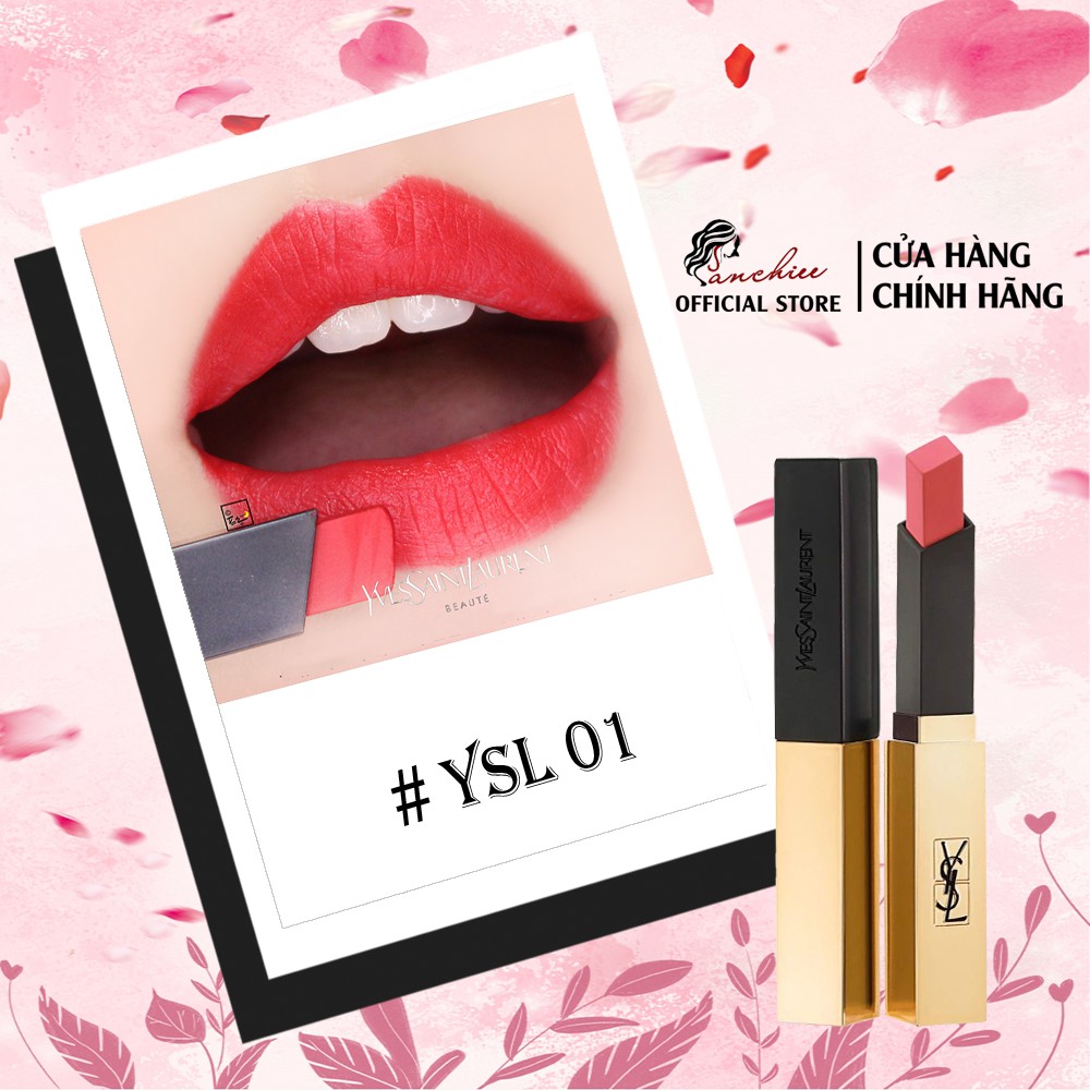 Son môi cao cấp YSL The Slim Glow Matte Lipstick HOT TREND 2022