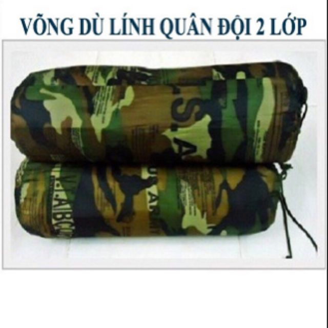 Võng dù họa tiết lính Mỹ