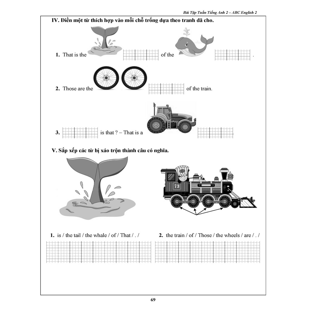 Sách - Bài tập tuần TIẾNG ANH 2  - Chương trình mới (1 cuốn)